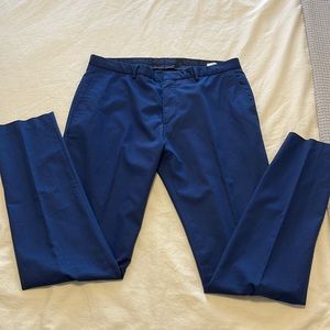 Zara Man navy skinny dress pants size 32